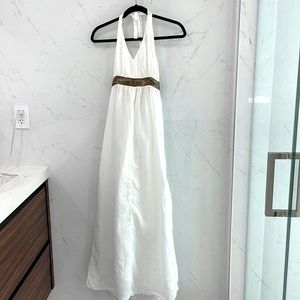Banana Republic Linen Maxi Dress